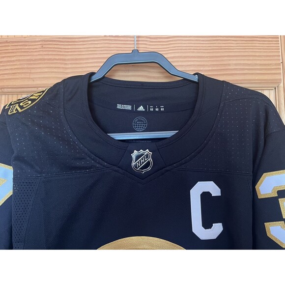 Adidas Boston Bruins Patrice Bergeron Authentic Jersey 100th Anniversary Size 52 - Picture 2 of 14